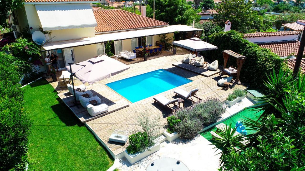 Serenity Luxury Villa, Skiathos Ayía Paraskeví Exterior foto