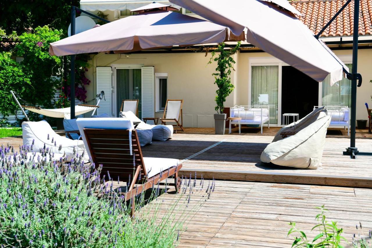 Serenity Luxury Villa, Skiathos Ayía Paraskeví Exterior foto