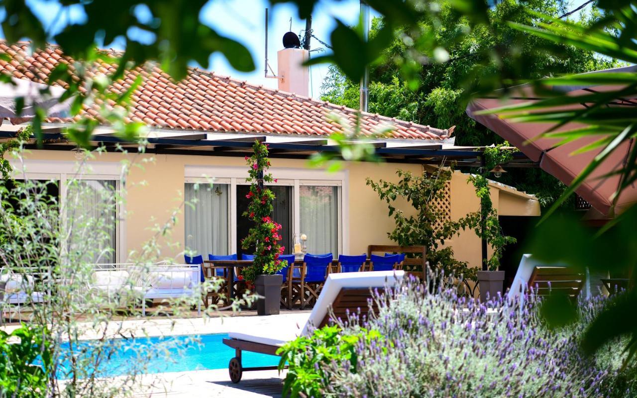 Serenity Luxury Villa, Skiathos Ayía Paraskeví Exterior foto