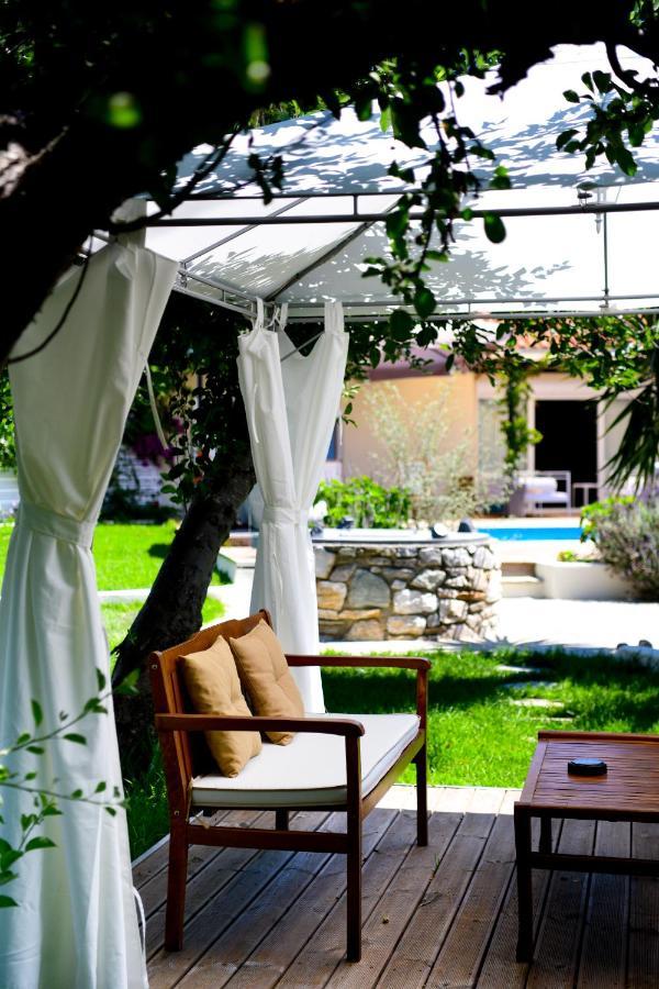 Serenity Luxury Villa, Skiathos Ayía Paraskeví Exterior foto