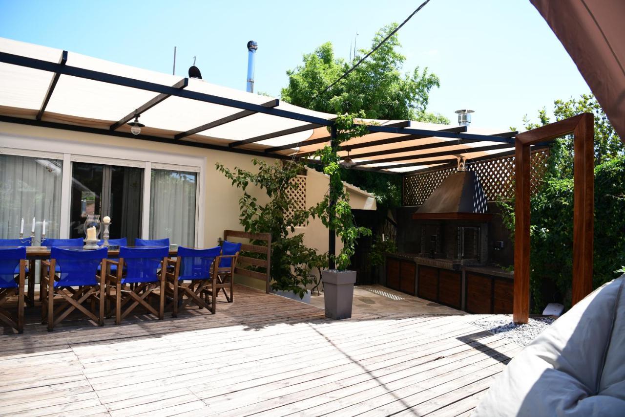 Serenity Luxury Villa, Skiathos Ayía Paraskeví Exterior foto