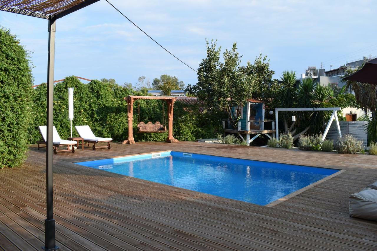 Serenity Luxury Villa, Skiathos Ayía Paraskeví Exterior foto