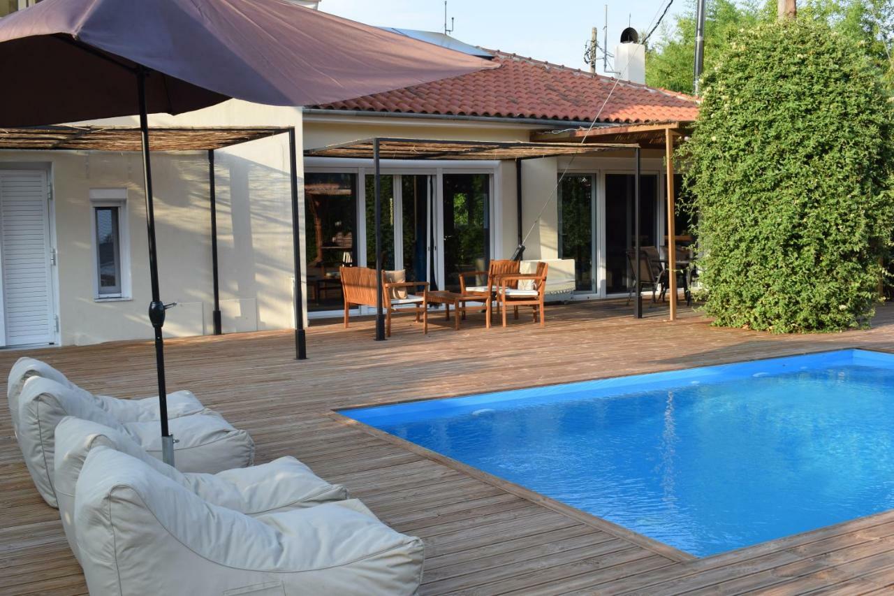 Serenity Luxury Villa, Skiathos Ayía Paraskeví Exterior foto