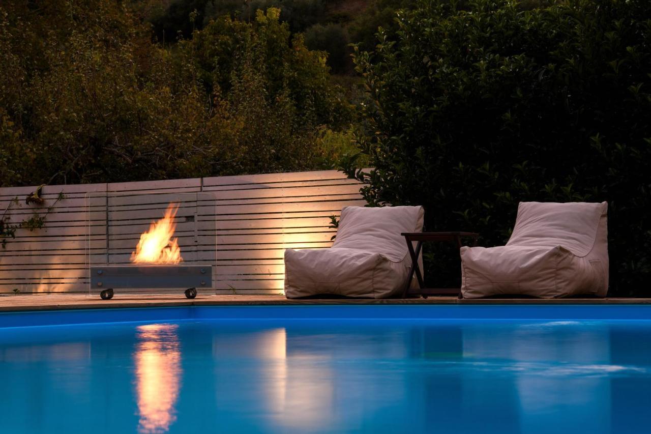 Serenity Luxury Villa, Skiathos Ayía Paraskeví Exterior foto