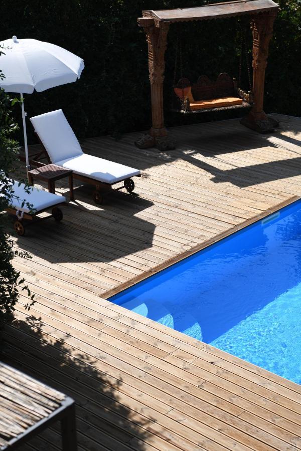 Serenity Luxury Villa, Skiathos Ayía Paraskeví Exterior foto